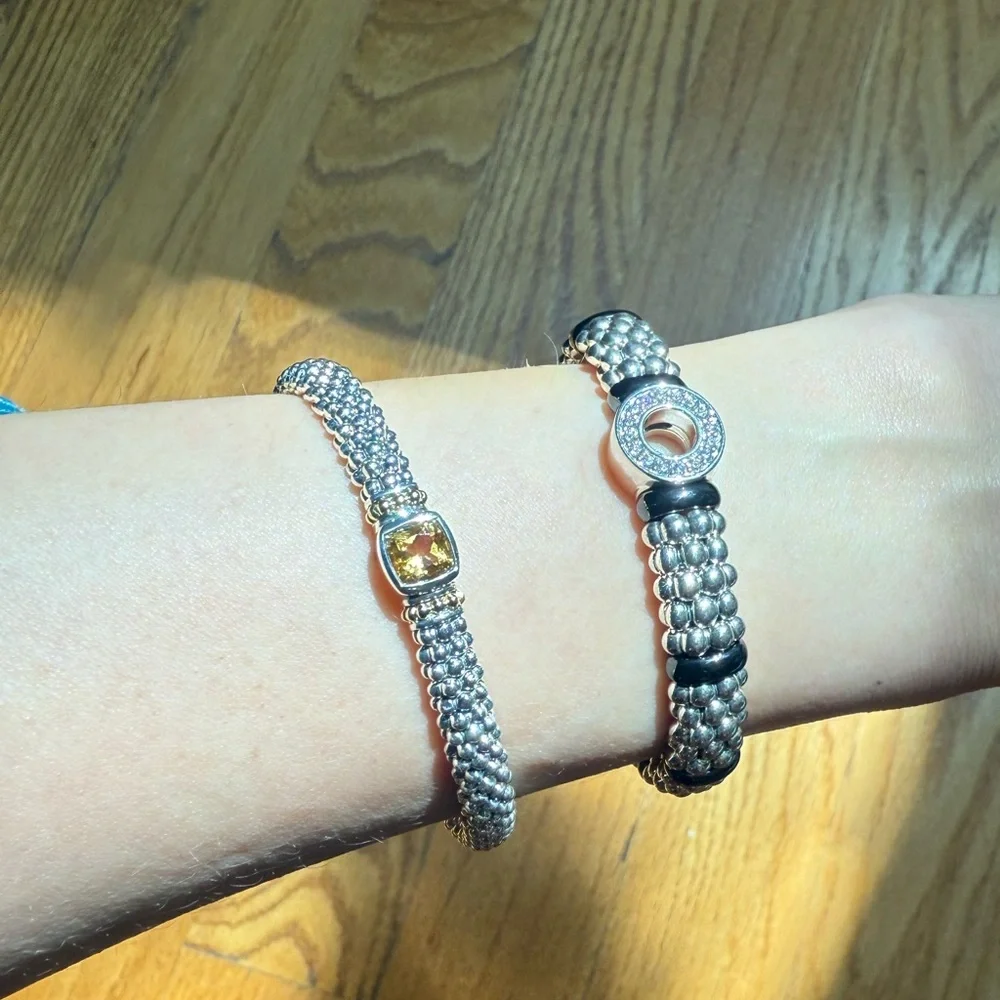 Rittenhouse  Citrine Caviar Bracelet | 6mm from Lagos Sz 7 - Picture 5 of 10